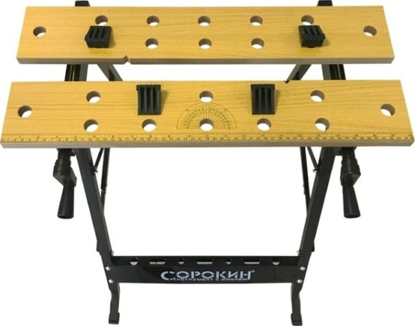 Верстак столярный складной СОРОКИН 35.360 (560х620х750)