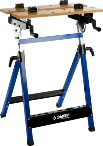 Верстак столярный ЗУБР "Профессионал" Т7, складной 38728 [38728]
