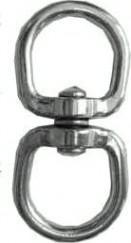 Вертлюг 12 х 54 петля-петля никелированный [00001039]
