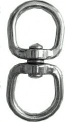 Вертлюг 19 х 64 петля-петля никелированный [00001042]