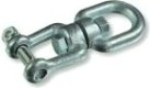 Вертлюг 20 мм петля-вилка оцинкованный