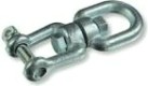 Вертлюг 6 мм петля-вилка оцинкованный [00001035]