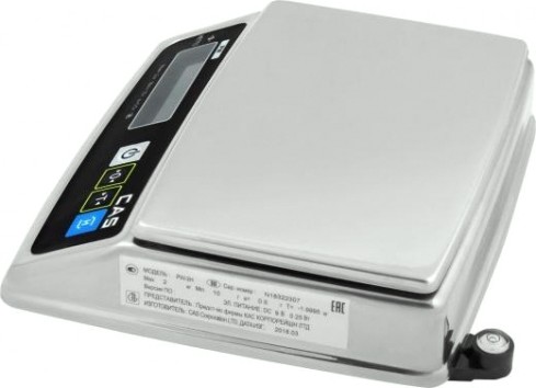 Весы фасовочные Cas PW-II- 2H электронные до 2 кг [740246]