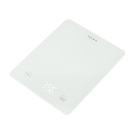 Весы кухонные REXANT 72-1008 электронные, белые до 5 кг Весы кухонные REXANT 72-1008 электронные, белые до 5 кг