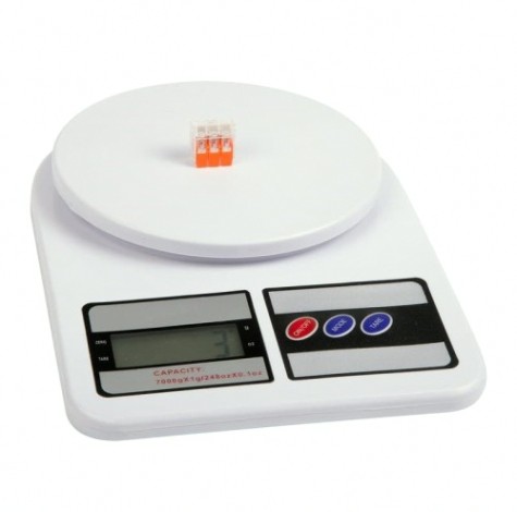 Весы настольные REXANT 72-1003 универсальные, от 1 гр. до 5 кг, пластик Весы настольные REXANT 72-1003 универсальные, от 1 гр. до 5 кг, пластик