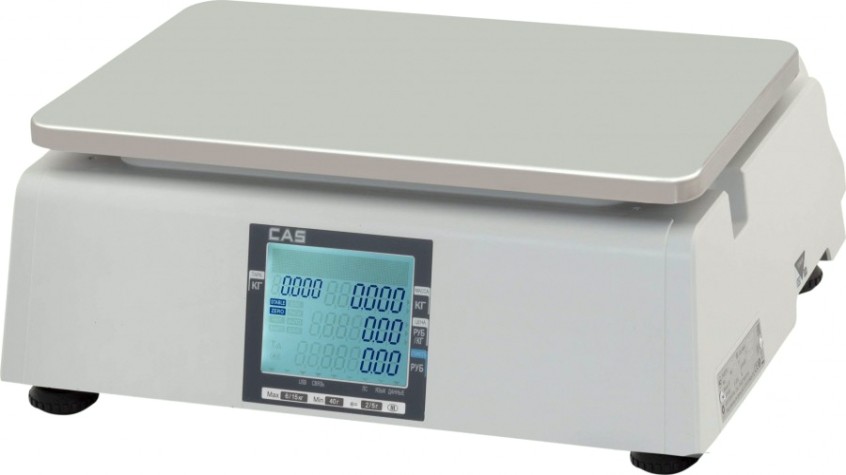 Весы торговые Cas CL3000J-15B настольные с печатью (без стойки,rs-232, usb) [1262742]