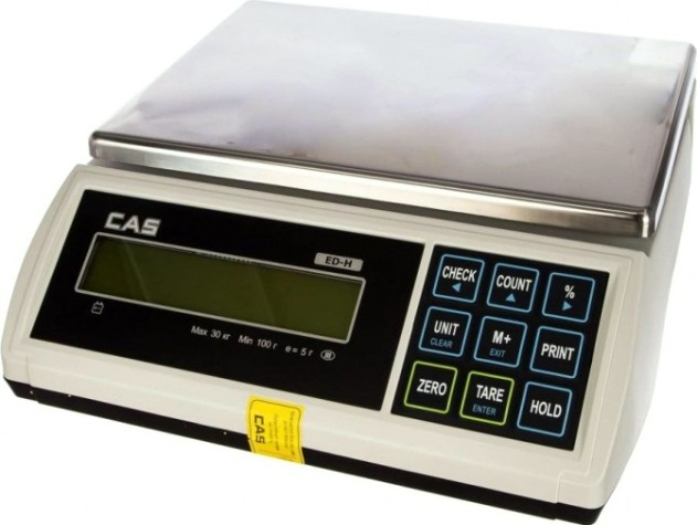 Весы торговые Cas ED-H-30 настольные (до 30 кг) [1262686]