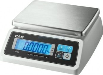 Весы торговые Cas SWN-30CW настольные влагостойкие [1357234]