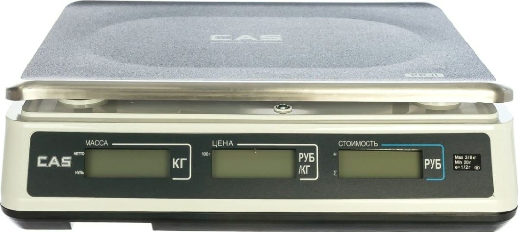 Весы торговые Скейл CAS PR-C-06 [УП-00007277]