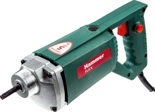 Вибратор глубинный Hammer VBR1100 + вал 1 метр [174-001]