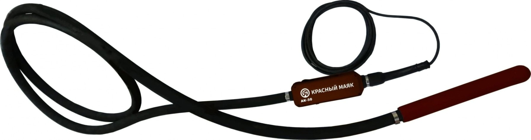 Вибратор глубинный КРАСНЫЙ МАЯК АК-50, 220В, вал-5 м, с преобразователем частоты [Х4713906]