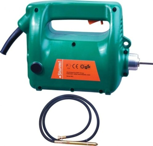 Вибратор глубинный Sturm CV7120 2000 вт, вал 4 м в комплекте