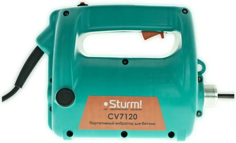 Вибратор глубинный Sturm CV7120 2000 вт, вал 4 м в комплекте Вибратор глубинный Sturm CV7120 2000 вт, вал 4 м в комплекте
