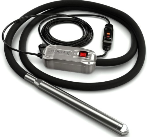 Вибратор глубинный VEKTOR EL 40 с преобразователем, 7 м [00-00004870]