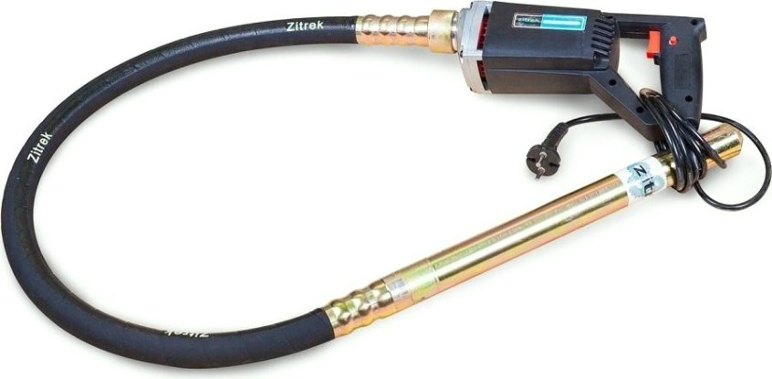 Вибратор глубинный ZITREK Z- 35-1,0 (220В) вал 1,0 м. со встроенной булавой ф-35 мм, портативный [045-0048]