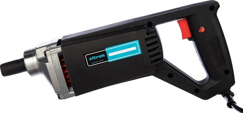 Вибратор глубинный ZITREK Z- 35-1,0 (220В) вал 1,0 м. со встроенной булавой ф-35 мм, портативный [045-0048]
