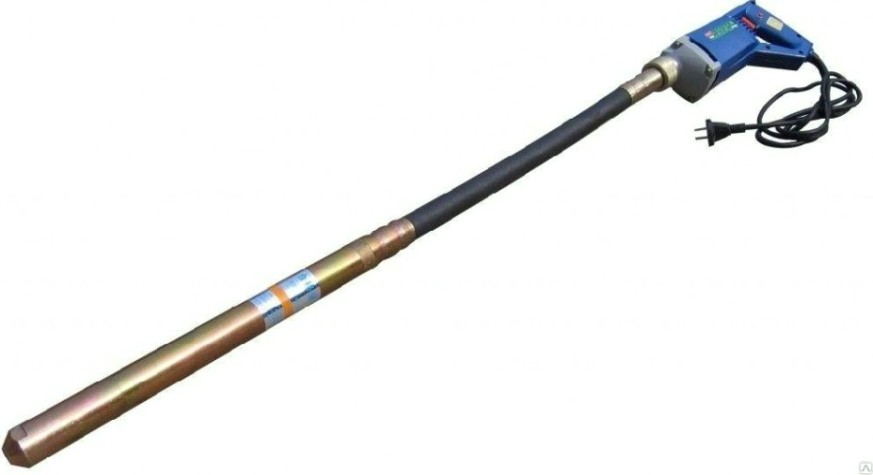 Вибратор глубинный ZITREK Z- 35-1,5 (220В) вал 1,5 м. со встроенной булавой ф-35 мм, портативный [045-0049]