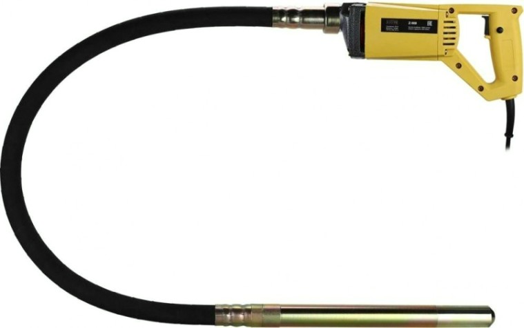 Вибратор глубинный ZITREK Z- 900 (220В) вал 1,5 м. со встроенной булавой ф-35 мм, портативный [045-0049-4]