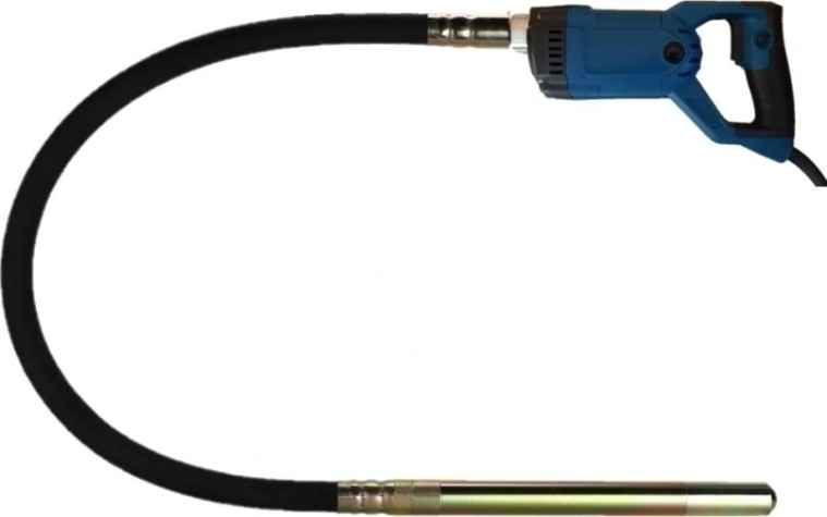 Вибратор глубинный ZITREK ZKVD1500 (220В) вал 1,5 м, со встроенной булавой ф-35 мм, портативный [045-0038]