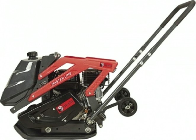 Виброплита DIAM ML- 80/5,5 L бензиновый двигатель Loncin, с баком [630055]
