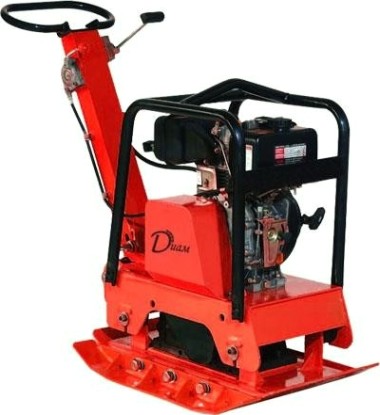 Виброплита DIAM VMR-160/5,5H бензиновый двигатель HONDA, реверсивная [630035]
