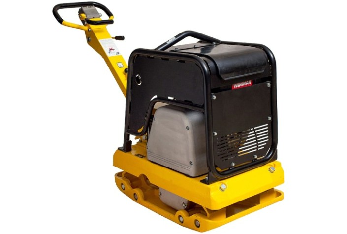 Виброплита ТСС CP-350D дизельная, реверсивная (гидравлический привод, электростарт, акб) [207091]