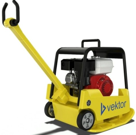 Виброплита VEKTOR VPG-160C реверсивная, с колесами [1194]