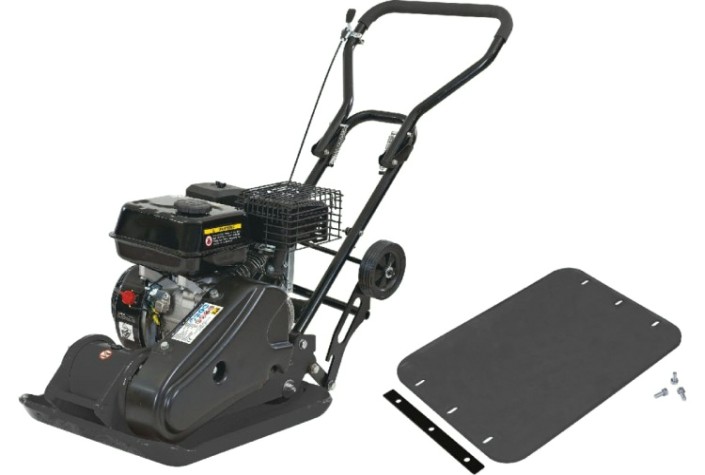 Виброплита ZITREK Z3K 92 бензиновый двигатель LONCIN, с ковриком [091-0203-2]