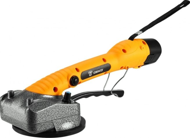 Виброприсоска аккумуляторная DEKO DKTT12 2x3.0Ah для укладки плитки [063-4417]