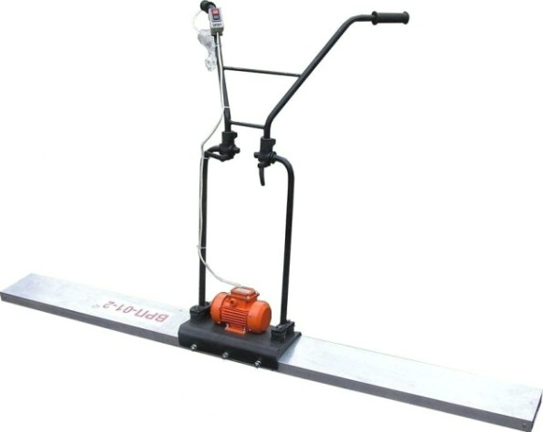 Виброрейка плавающая КРАСНЫЙ МАЯК ВРП-01-2 220В, длина-2 м, алюминиевая [ИВ-506.00.000-00]