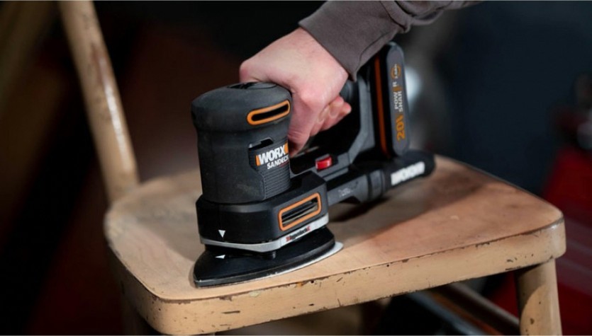 Виброшлифмашина аккумуляторная Worx WX820 Виброшлифмашина аккумуляторная Worx WX820