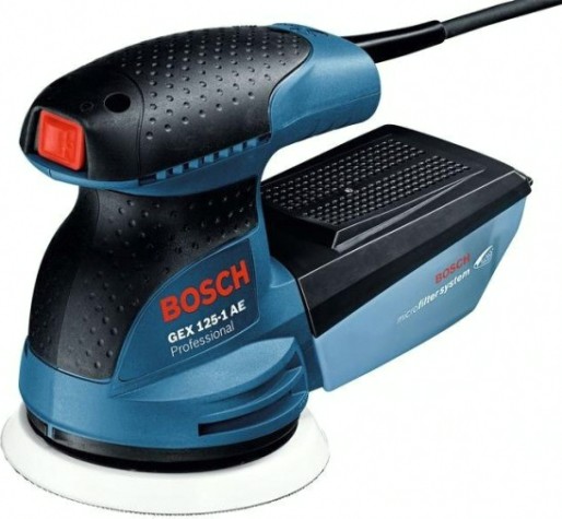 Виброшлифмашина BOSCH GEX 125-1 AE K эксцентриковая [0601387501] Кейс