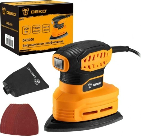 Виброшлифмашина DEKO DKS200 [063-4235]