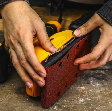 Виброшлифмашина DEKO DKS350 с регулировкой оборотов [063-4339]