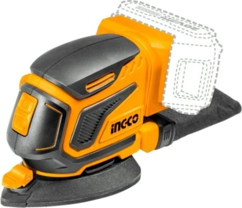 Виброшлифмашина дельтавидная аккумуляторная INGCO CDSLI2051 Li-Ion 20B Виброшлифмашина дельтавидная аккумуляторная INGCO CDSLI2051 Li-Ion 20B