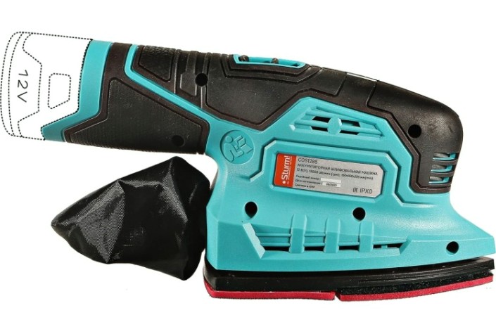 Виброшлифмашина дельтавидная аккумуляторная Sturm COS1285 без АКБ и ЗУ