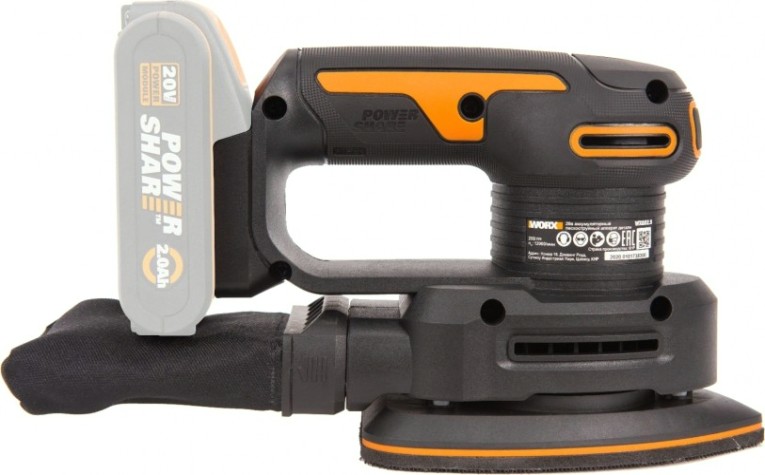 Виброшлифмашина дельтавидная аккумуляторная Worx WX822.9 без АКБ и ЗУ [WX822.9]