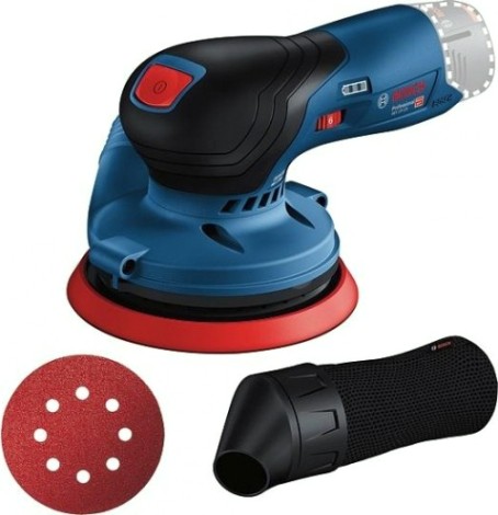 Виброшлифмашина эксцентриковая аккумуляторная BOSCH GEX 12V-125 без АКБ и ЗУ [0601372101]