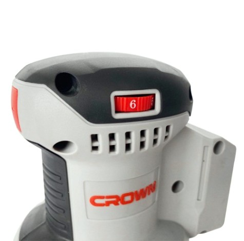 Виброшлифмашина эксцентриковая аккумуляторная Crown CT23011HX без АКБ и ЗУ Виброшлифмашина эксцентриковая аккумуляторная Crown CT23011HX без АКБ и ЗУ