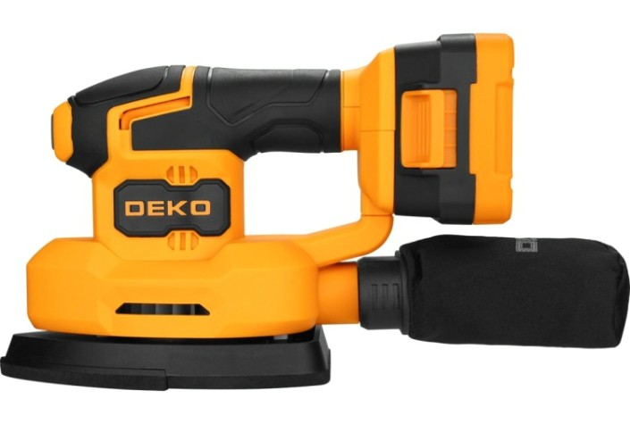 Виброшлифмашина эксцентриковая аккумуляторная DEKO DKCG20 [063-4023]