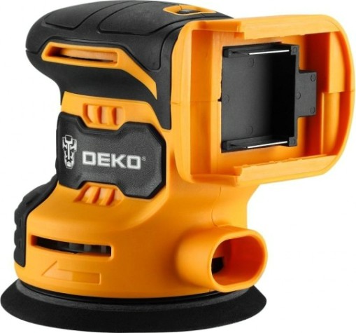 Виброшлифмашина эксцентриковая аккумуляторная DEKO DKCG20-125 20в, 1*2.0ач [063-4022]