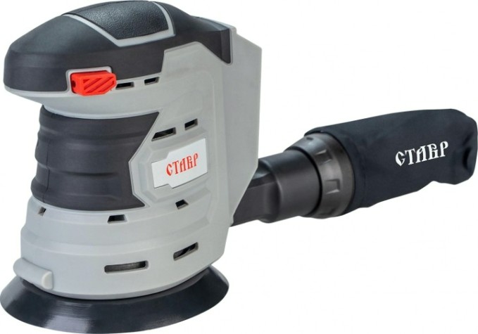 Виброшлифмашина эксцентриковая аккумуляторная СТАВР МШЭА-125/20 без АКБ и ЗУ [ст125-20мшэа]