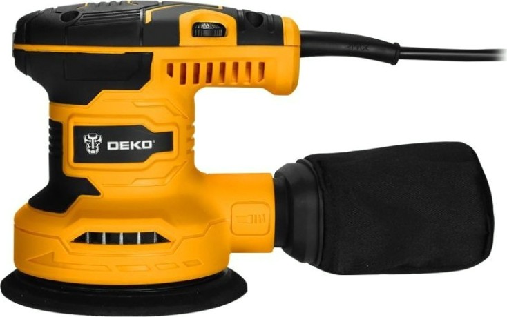 Виброшлифмашина эксцентриковая сетевая DEKO DKG400-125 (063-2203) [063-2203]