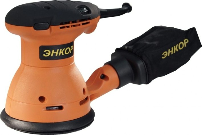 Виброшлифмашина эксцентриковая сетевая ЭНКОР МШЭ-240/125Э [50301]