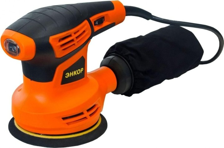 Виброшлифмашина эксцентриковая сетевая ЭНКОР МШЭ-280/125Э [50303]