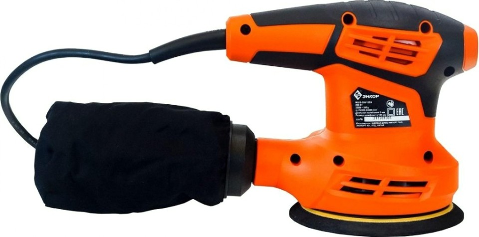 Виброшлифмашина эксцентриковая сетевая ЭНКОР МШЭ-280/125Э [50303]