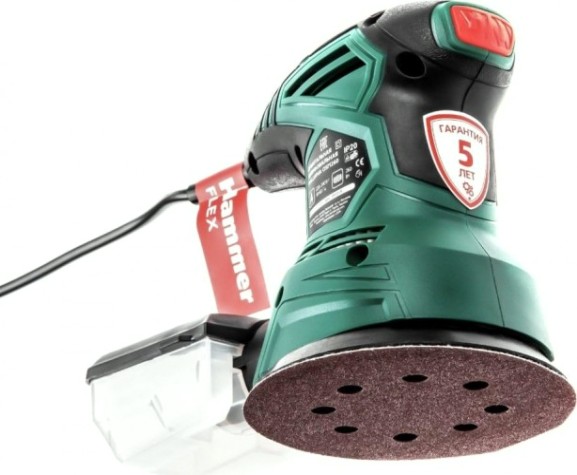 Виброшлифмашина эксцентриковая сетевая Hammer OSM260 125мм [168-009]