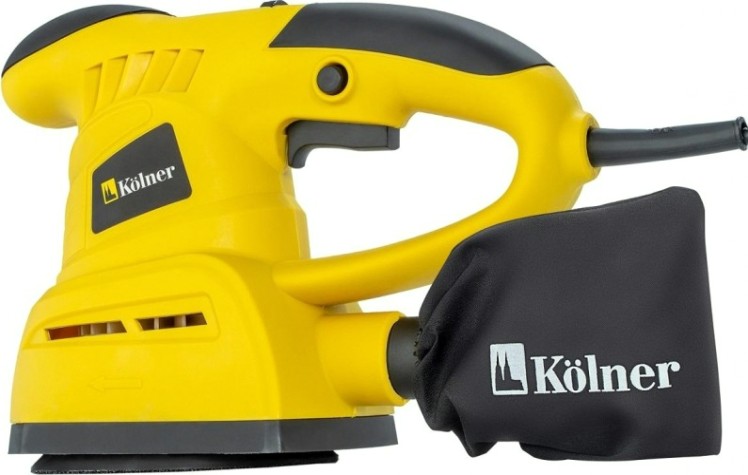 Виброшлифмашина эксцентриковая сетевая Kolner KRS 500V [кн500]