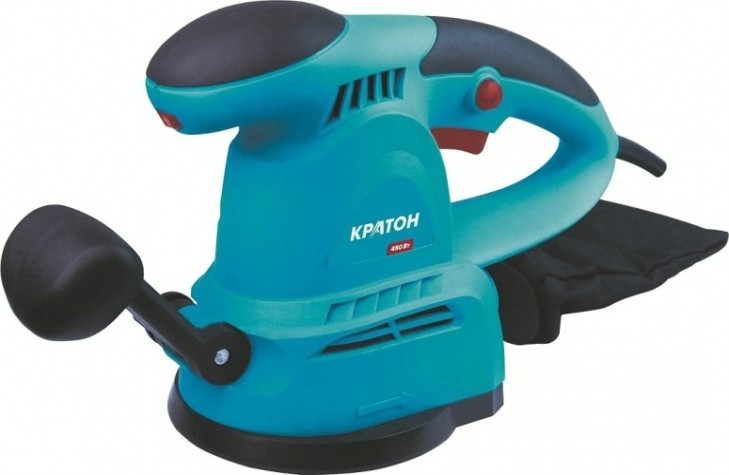 Виброшлифмашина эксцентриковая сетевая КРАТОН ES-450-125 [3 05 03 003]