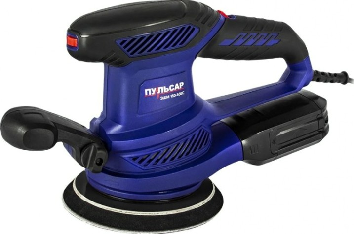 Виброшлифмашина эксцентриковая сетевая ПУЛЬСАР ЭШМ 150-550С [799-796]